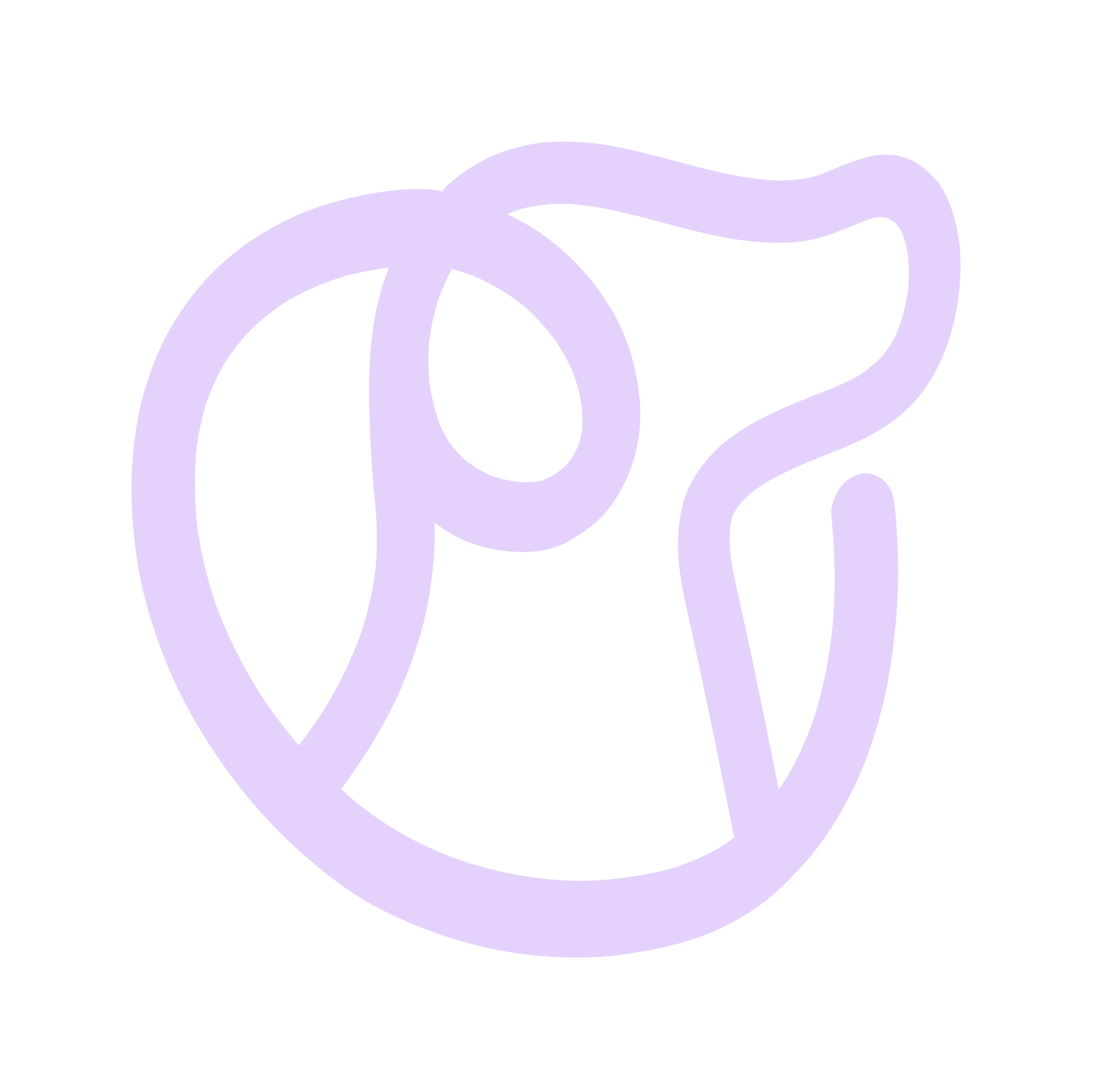 Illustration of a dog