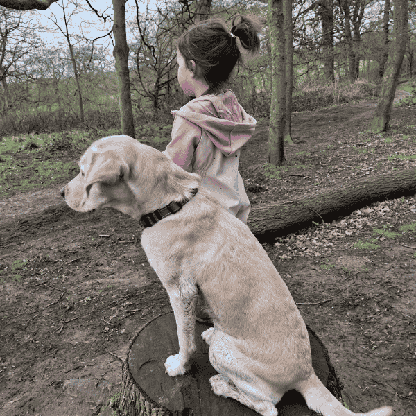 Ambassador Dog Libby with his young partner