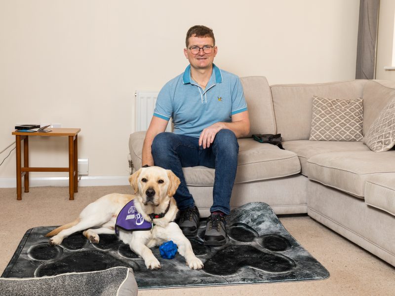 Meet Rob and canine partner Eddy
