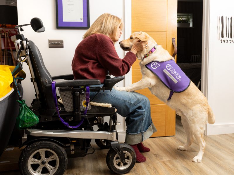 Meet Shelley and canine partner Meikle